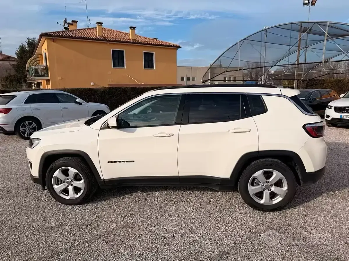 Usata Jeep Compass Longitude 120 CV (88 kW) 2019 Bianco SUV