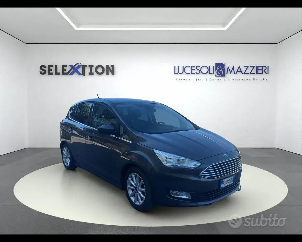 Usata Ford C-MAX Titanium 120 CV (88 kW) 2018 Grigio Monovolume