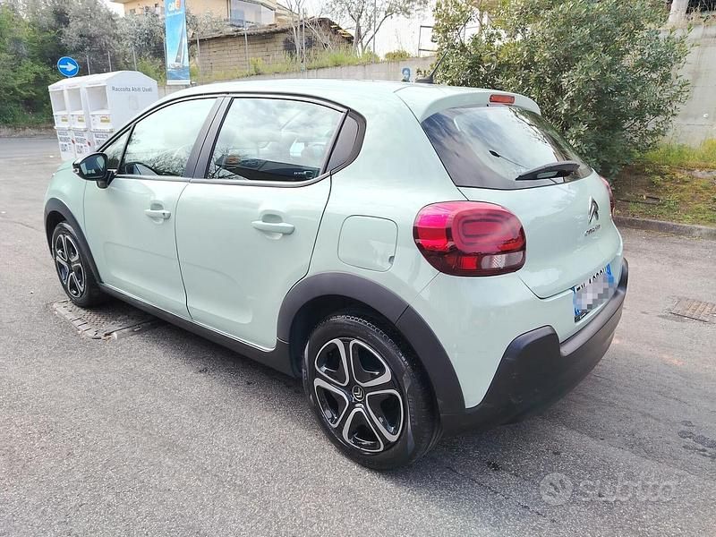 Usata Citroën C3 82 CV (60 kW) 2018 Verde Utilitaria