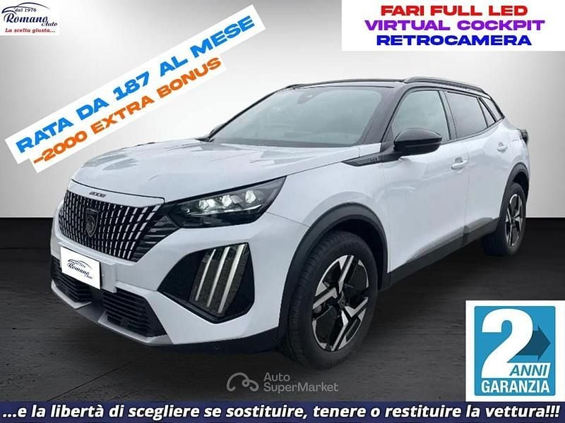 Bianco Usata 2024 Peugeot 2008 GTi SUV | 21.990 € (Buon prezzo) - Immagine 1/3