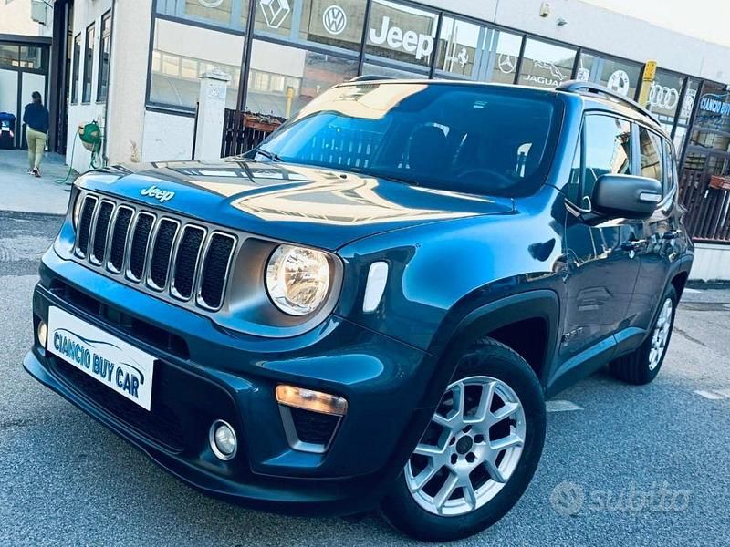 Usata Jeep Renegade Limited 131 CV (96 kW) 2021 Blu SUV