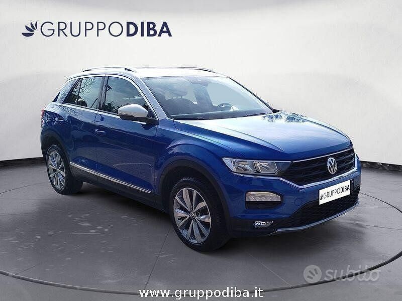 Usata VW T-Roc Style 116 CV (85 kW) 2019 Blu SUV