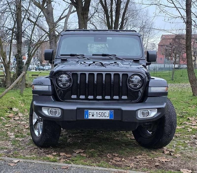 Usata Jeep Wrangler Sahara 200 CV (147 kW) 2019 Nero SUV