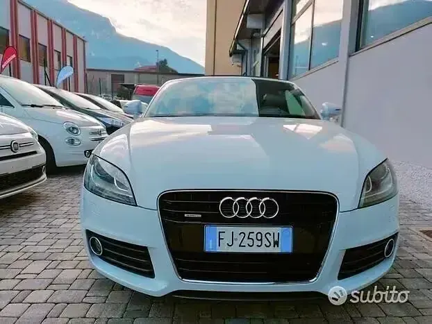 Usata Audi TT Roadster S-Line 211 CV (155 kW) 2014 Bianco Cabrio