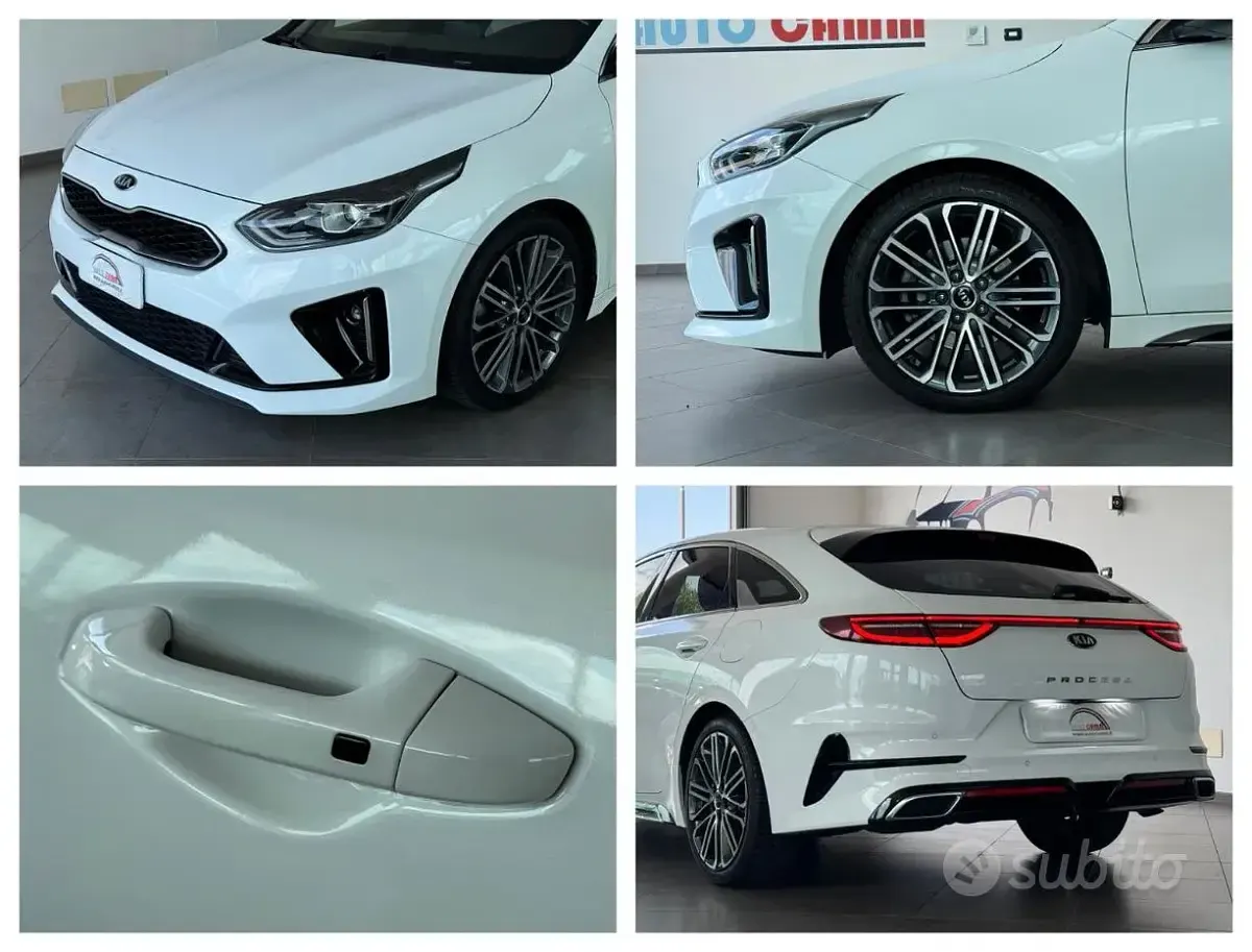 Usata Kia ProCeed GT-Line 136 CV (100 kW) 2019 Bianco Station wagon