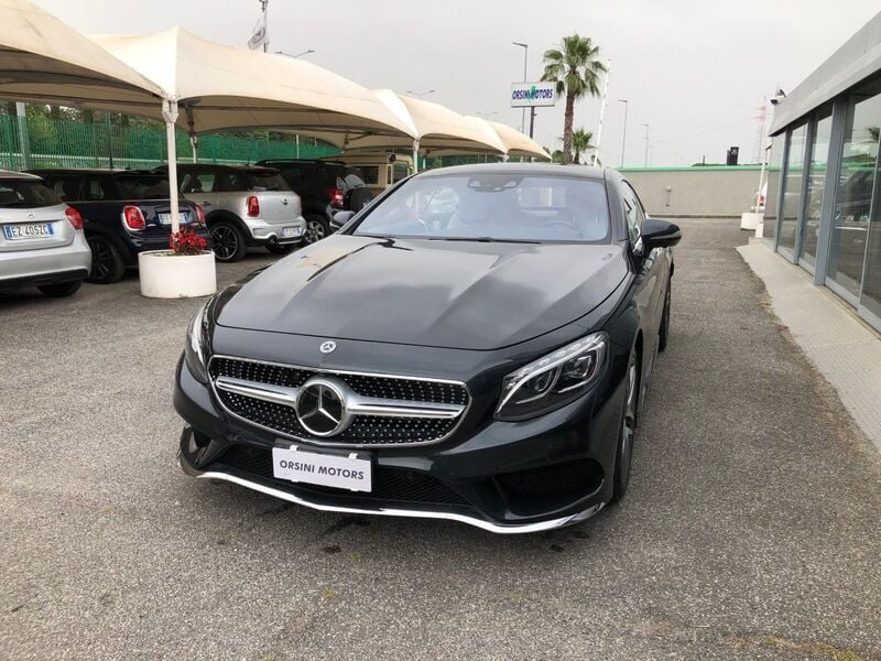 Usata Mercedes S400 367 CV (269 kW) 2017 Blu Coupé