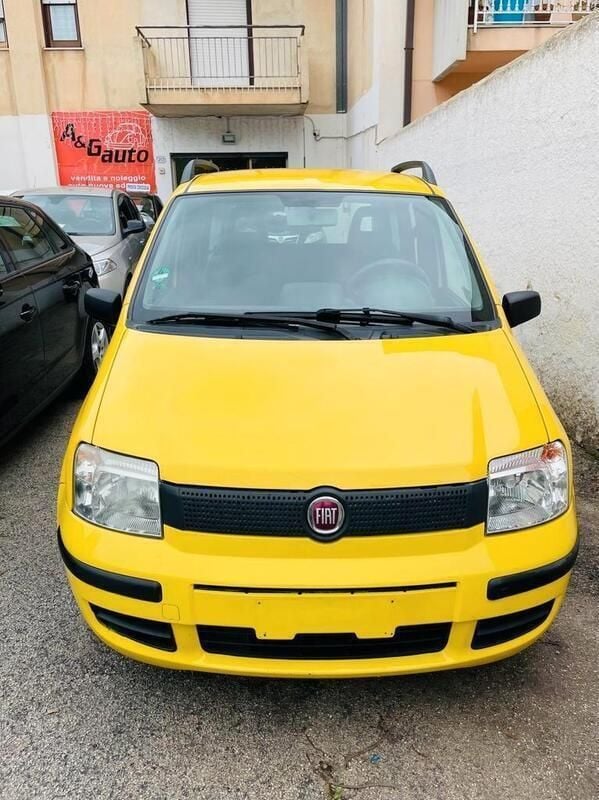 Usata Fiat Panda Dynamic 60 CV (44 kW) 2009 Giallo Utilitaria
