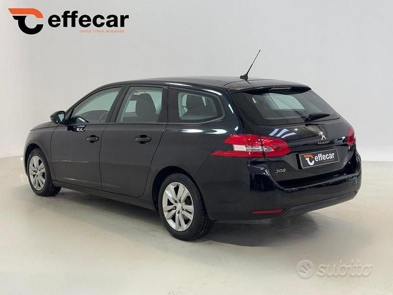 Usata Peugeot 308 Business-Line 131 CV (96 kW) 2021 Nero Station wagon