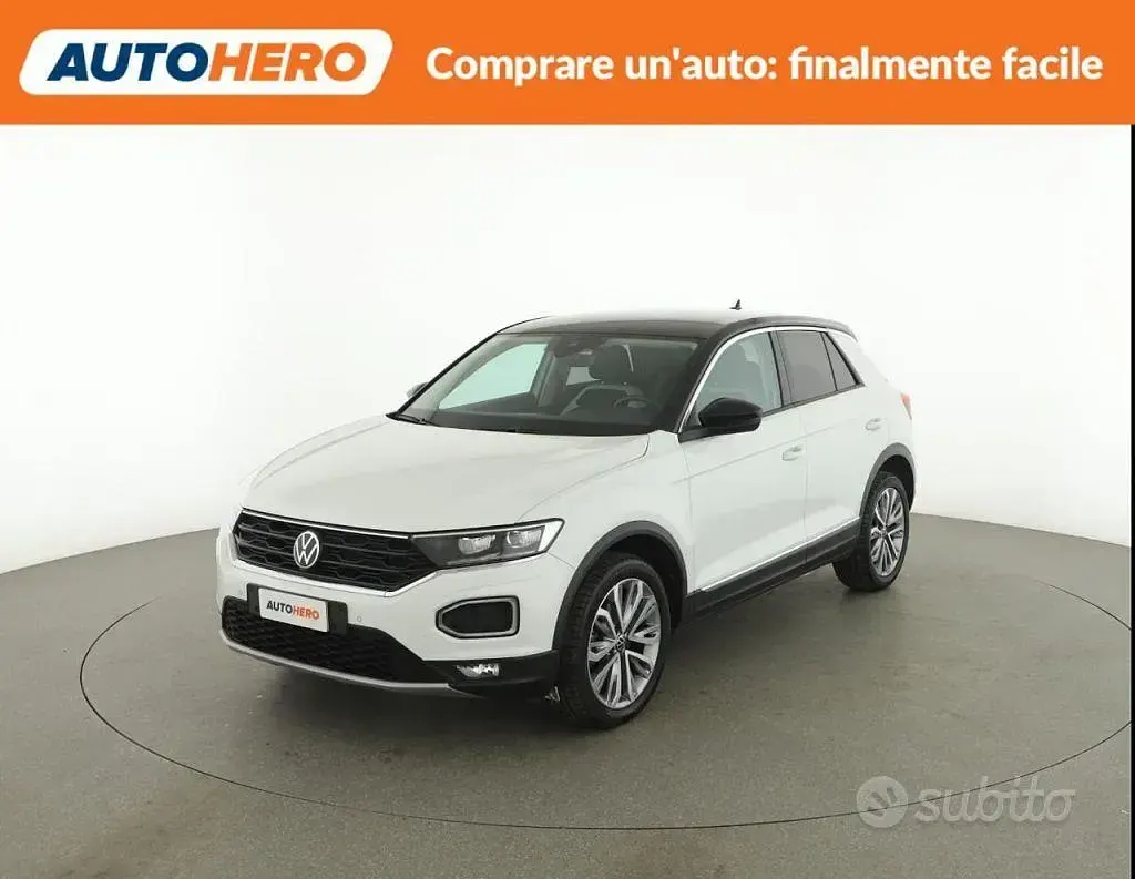Usata VW T-Roc Advance 150 CV (110 kW) 2020 Bianco SUV