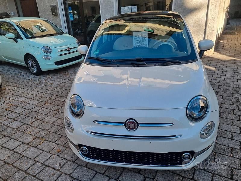 Usata Fiat 500 Lounge 69 CV (50 kW) 2016 Bianco Berlina