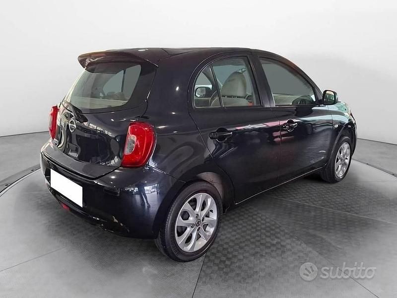Usata Nissan Micra Acenta 80 CV (58 kW) 2016 Nero Utilitaria
