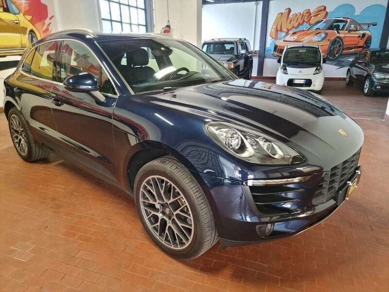 Blu/azzurro Usata 2017 Porsche Macan SUV | 45.900 € (Buon prezzo) - Immagine 1/4
