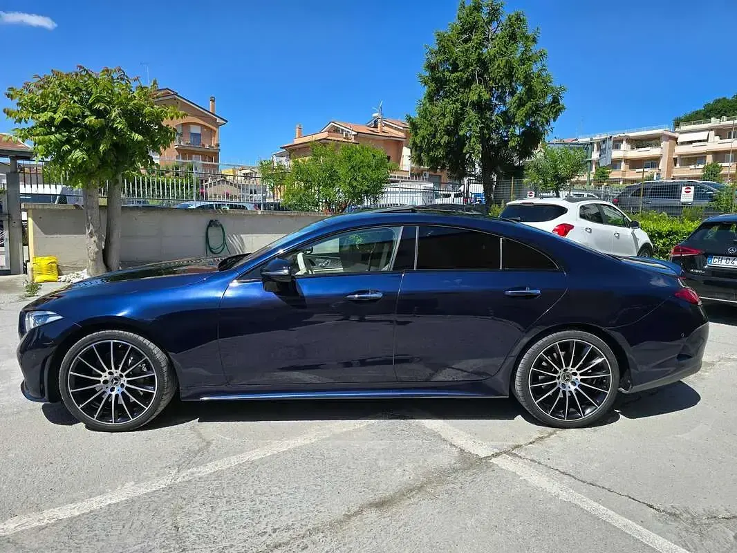 Usata Mercedes CLS350 Premium 286 CV (210 kW) 2020 Blu/azzurro Coupé