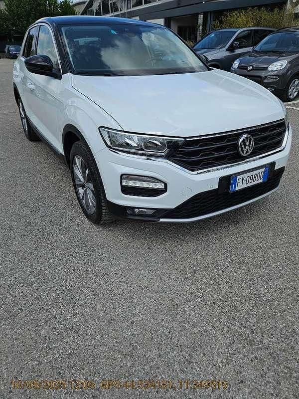 Usata VW T-Roc Advance 150 CV (110 kW) 2019 Bianco SUV