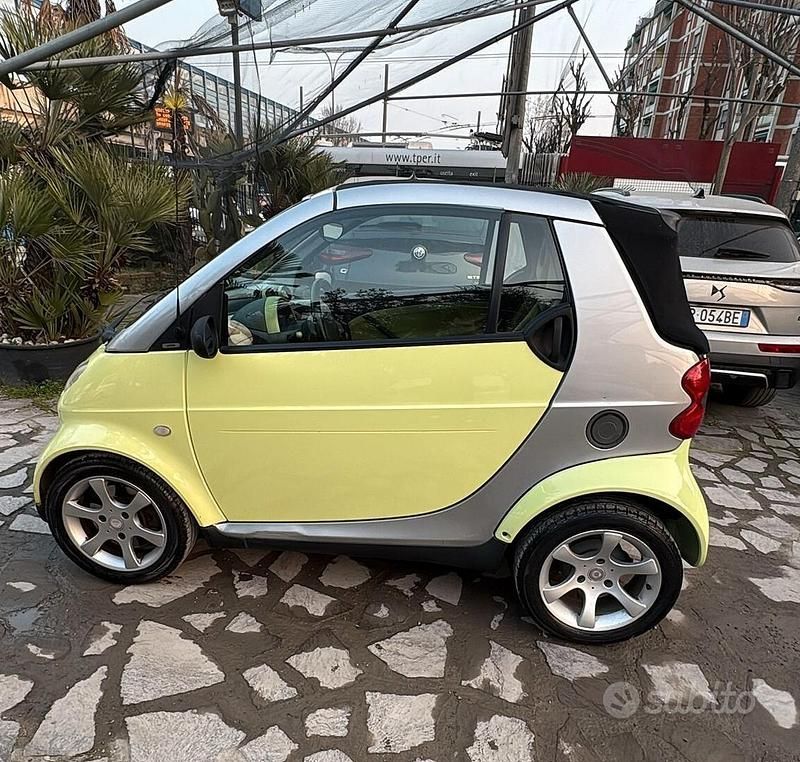 Usata Smart ForTwo Cabrio Passion 61 CV (44 kW) 2006 Giallo Cabrio