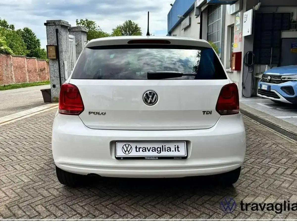 Usata VW Polo Highline 90 CV (66 kW) 2011 Bianco Utilitaria