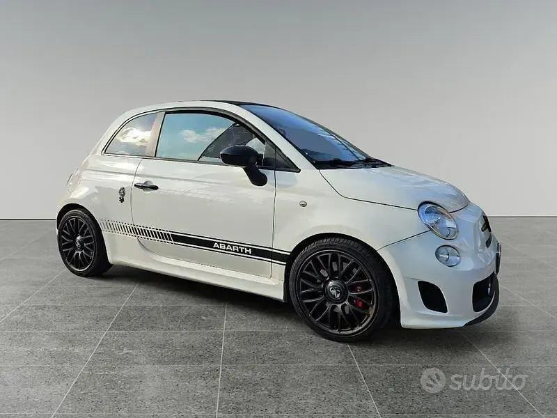Usata Abarth 500C Custom 135 CV (99 kW) 2014 Bianco Cabrio