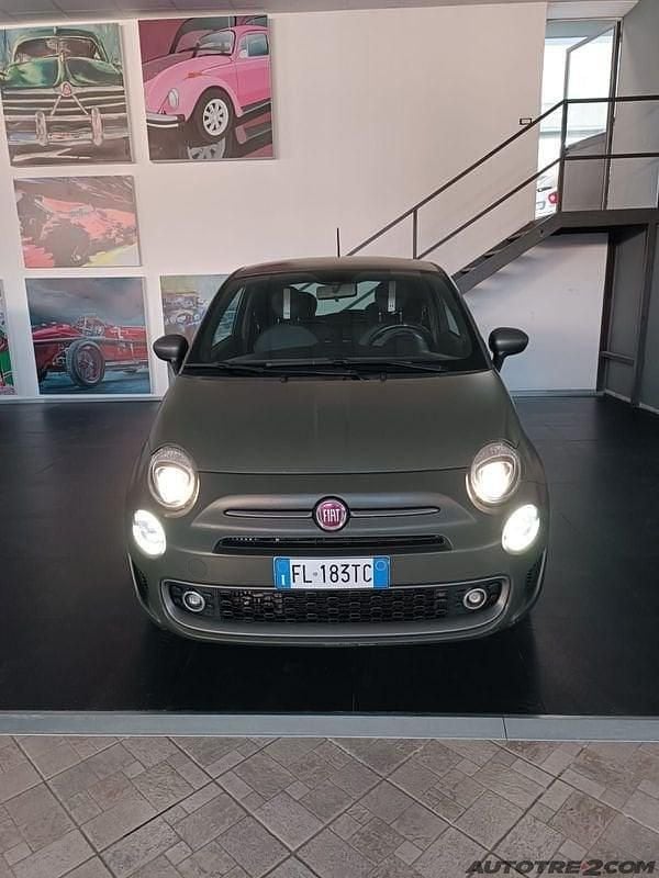Usata Fiat 500 S 95 CV (69 kW) 2017 Verde Berlina
