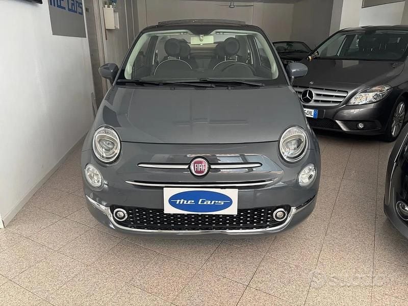 Usata Fiat 500C Lounge 69 CV (50 kW) 2019 Grigio Cabrio