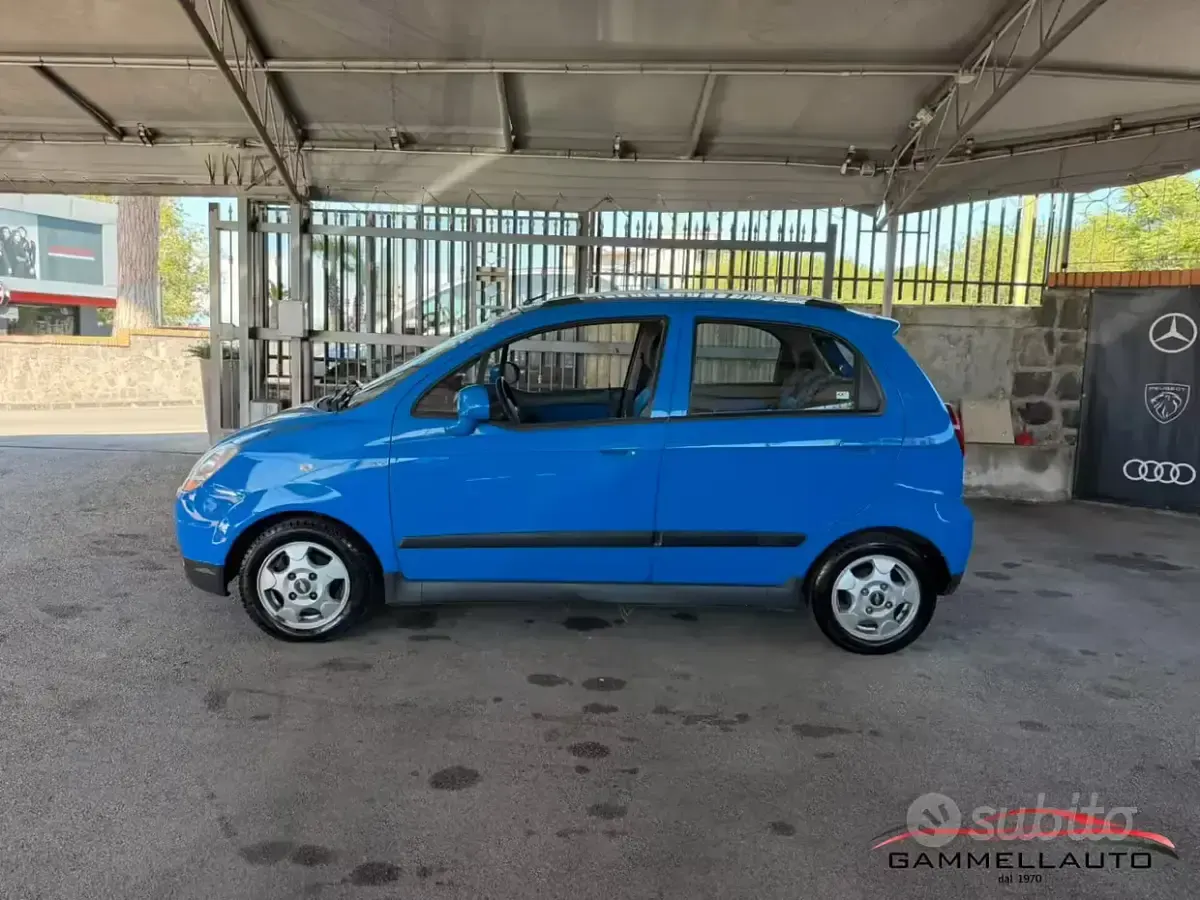 Usata Chevrolet Matiz SX 67 CV (49 kW) 2009 Blu Utilitaria