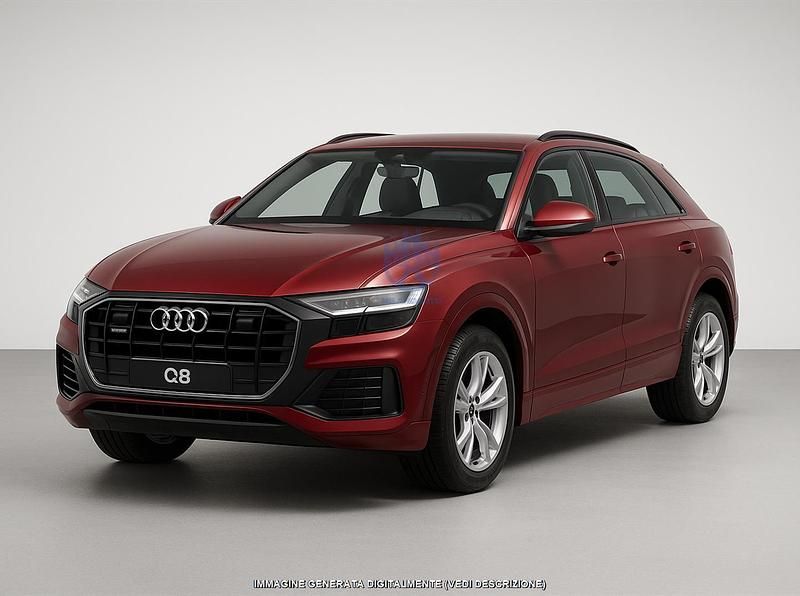 Usata Audi Q8 e-tron Advanced Plus 300 kW (408 CV) 2023 Rosso SUV