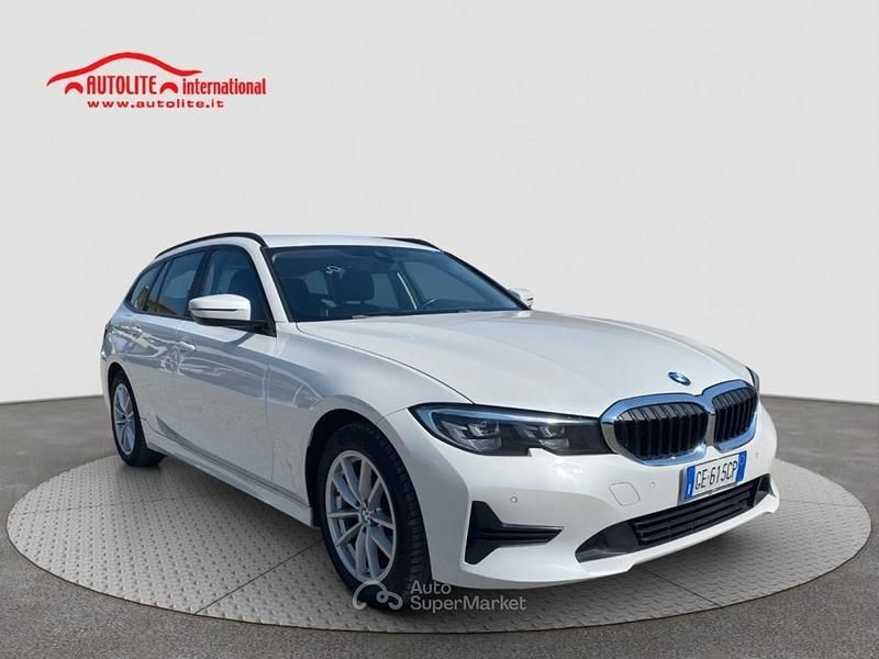 Bianco Usata 2021 BMW 316 Advantage Station wagon | 21.500 € (Ottimo prezzo) - Immagine 1/4