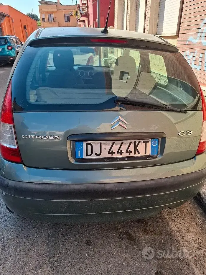 Usata Citroën C3 60 CV (44 kW) 2007 Verde Berlina