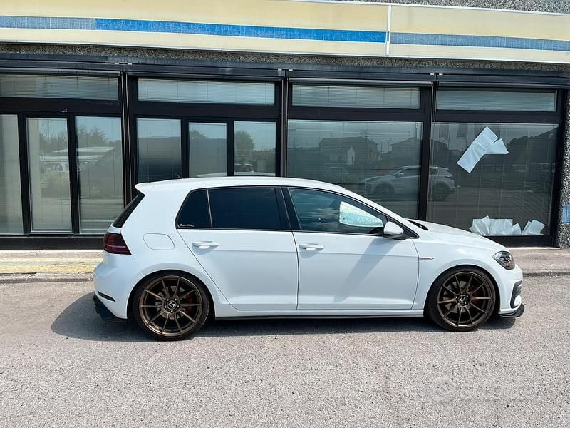 Usata VW Golf VII GTI 245 CV (180 kW) 2018 Bianco Berlina