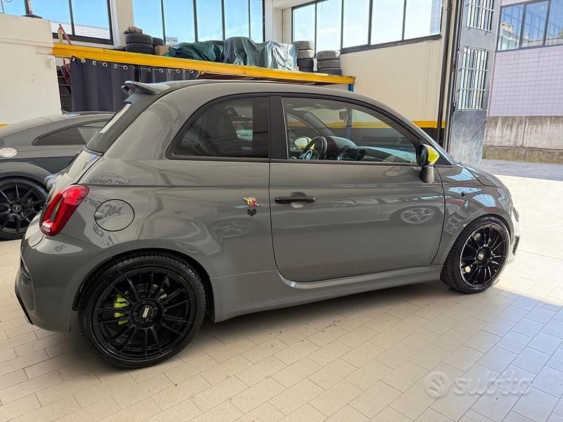 Usata Abarth 500C 140 CV (102 kW) 2010 Grigio Cabrio