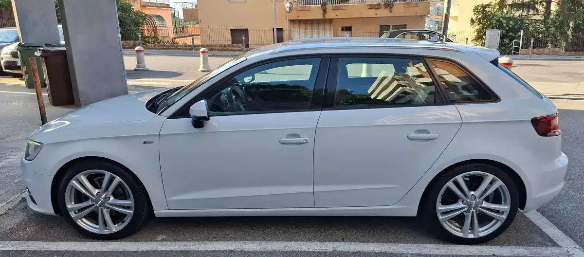 Usata Audi A3 Ambiente 110 CV (80 kW) 2016 Bianco Berlina