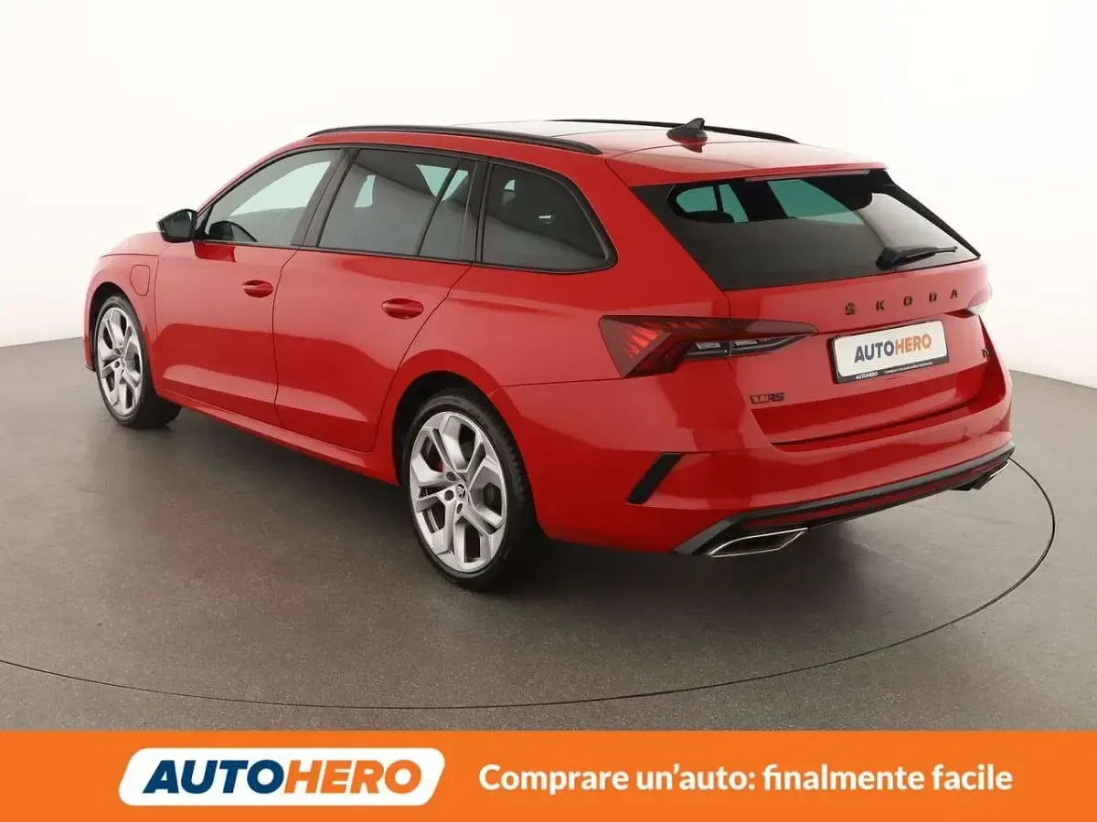 Usata Skoda Octavia RS 245 CV (180 kW) 2021 Rosso Station wagon