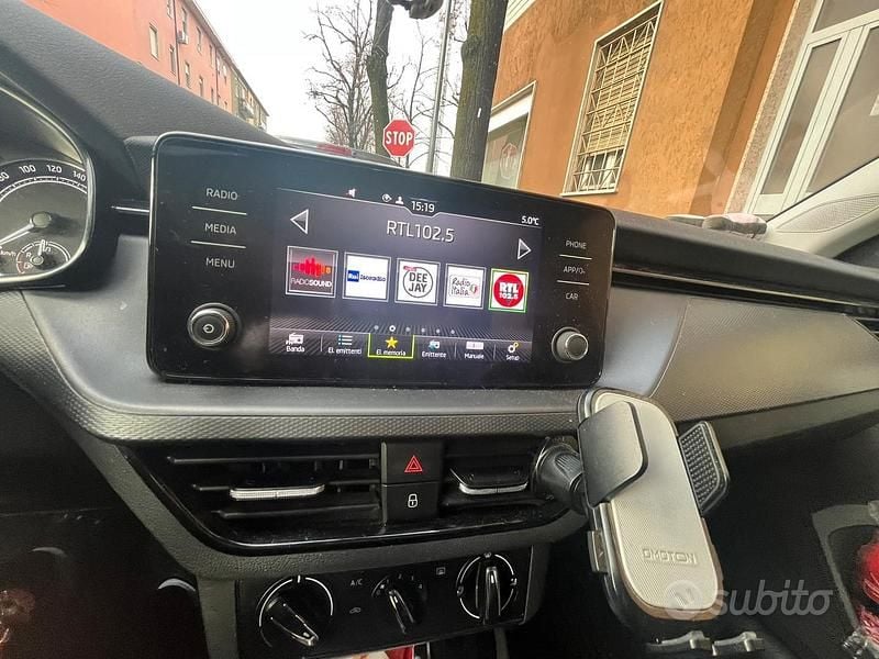 Usata Skoda Scala 75 CV (55 kW) 2019 Bianco Utilitaria