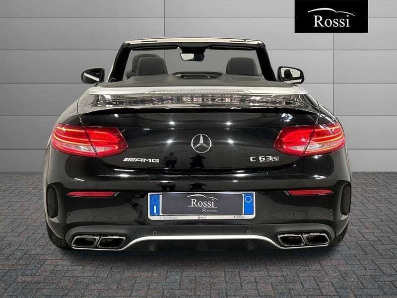 Usata Mercedes C63 AMG AMG 510 CV (375 kW) 2017 Nero metallizzato Cabrio