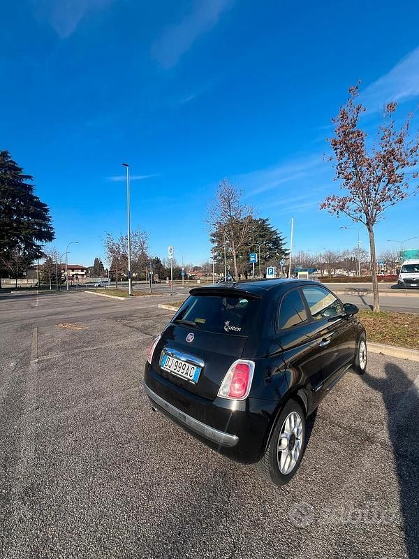 Usata Fiat 500 69 CV (50 kW) 2007 Nero Berlina