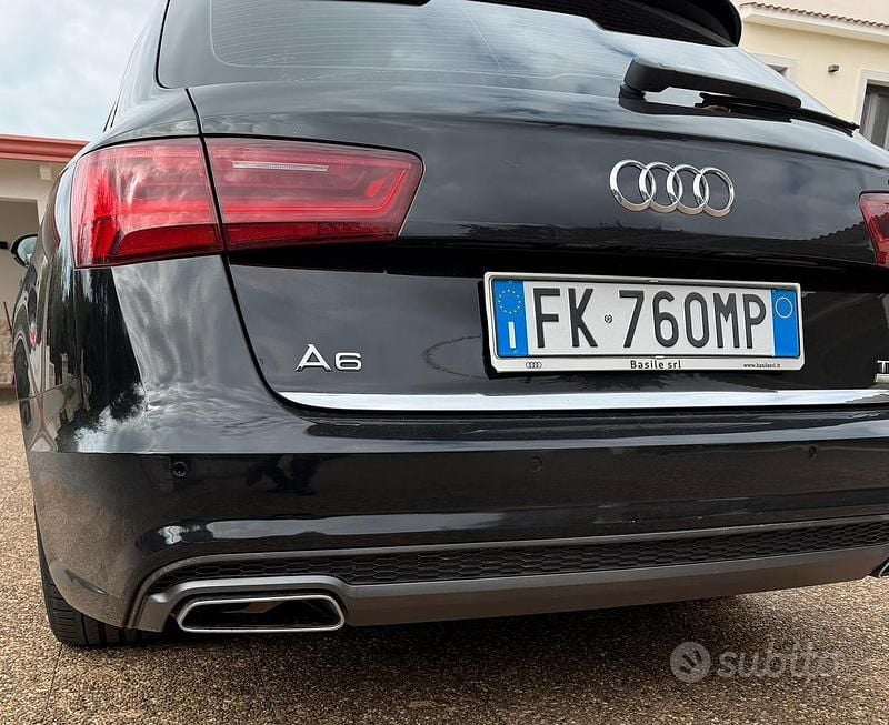 Usata Audi A6 S-Line 190 CV (139 kW) 2018 Nero Berlina