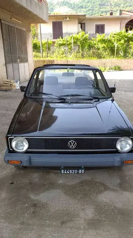 Usata VW Golf Cabriolet 50 CV (36 kW) 1982 Nero Cabrio