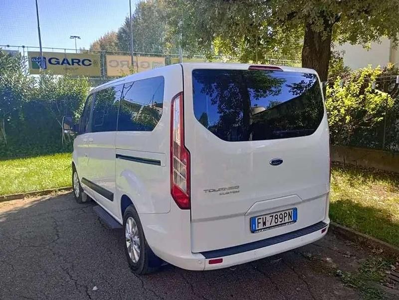 Usata Ford Tourneo Custom Trend 131 CV (96 kW) 2019 Bianco Furgone