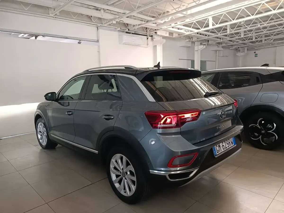Usata VW T-Roc Style 110 CV (80 kW) 2023 Grigio SUV