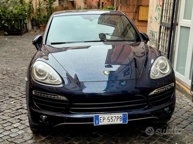 Usata Porsche Cayenne S 218 CV (160 kW) 2013 Blu SUV