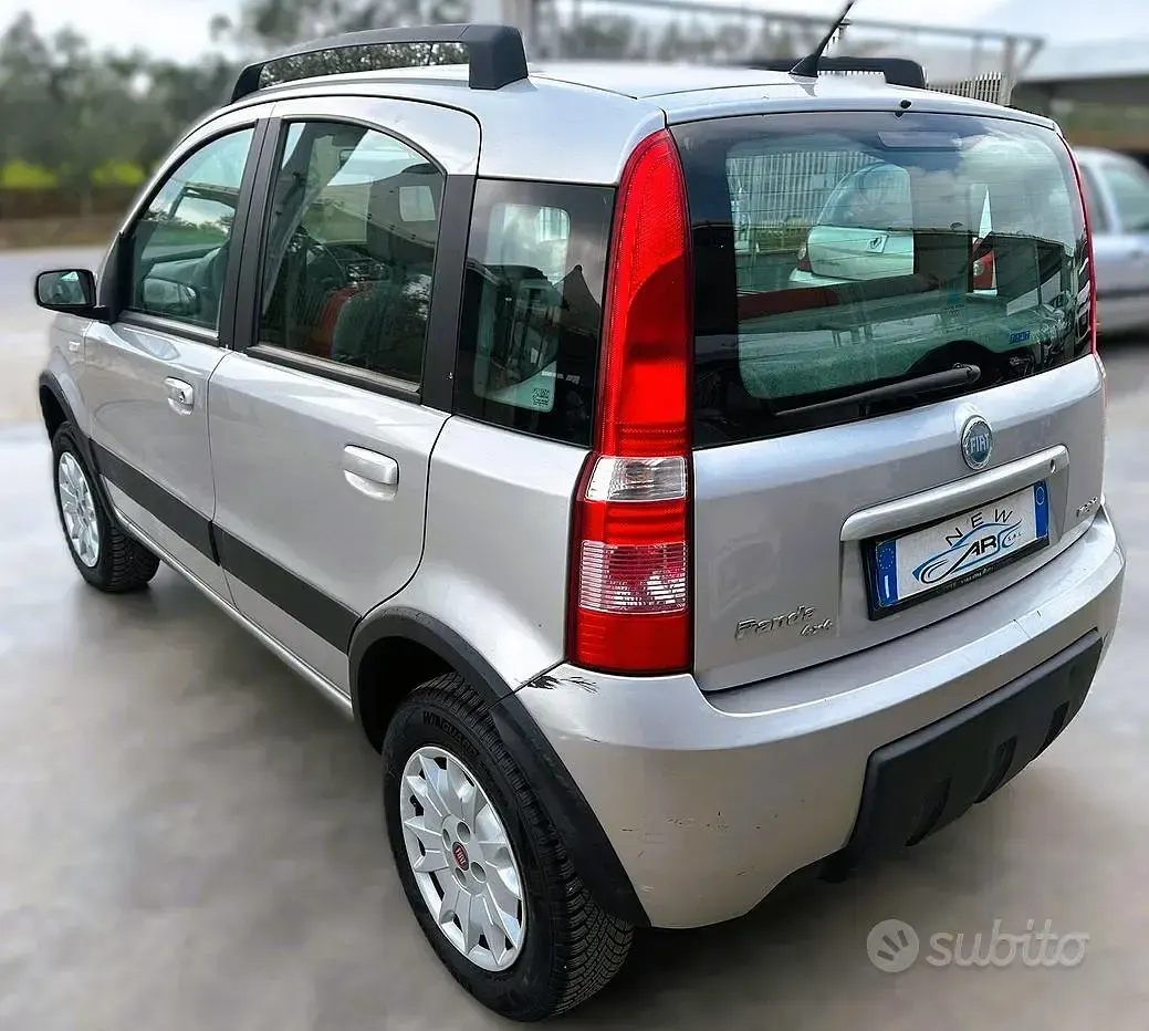 Usata Fiat Panda 4x4 69 CV (50 kW) 2006 Grigio Utilitaria