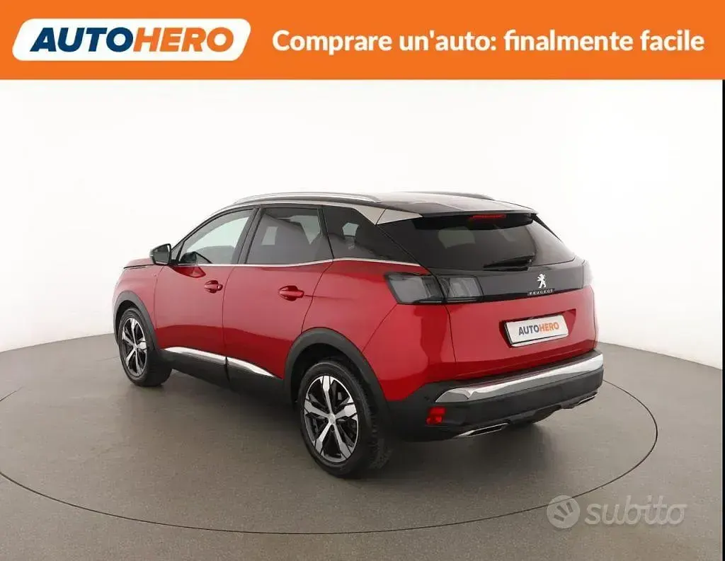 Usata Peugeot 3008 GT 131 CV (96 kW) 2021 Rosso SUV