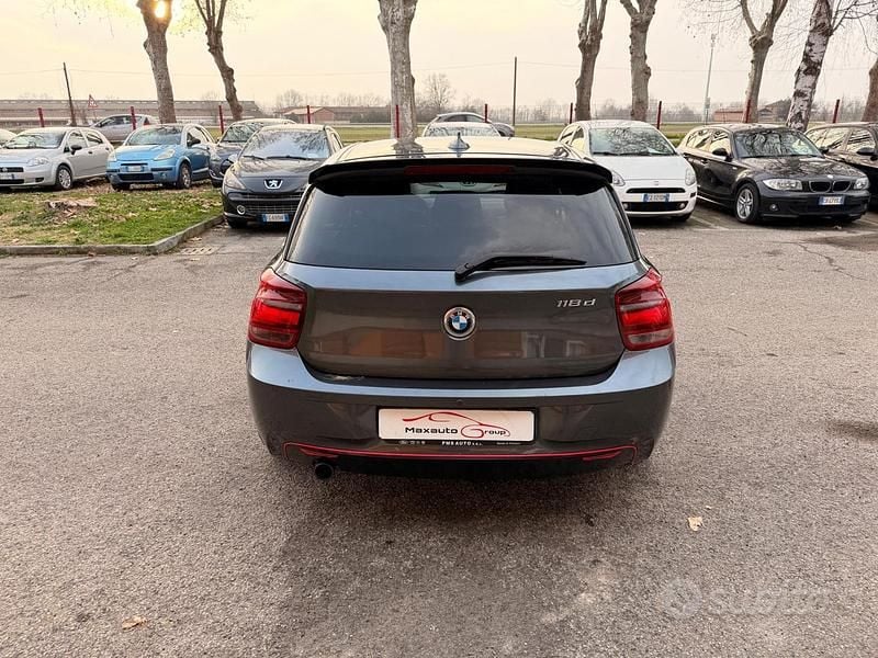 Usata BMW 118 M Sport 149 CV (109 kW) 2015 Grigio Utilitaria