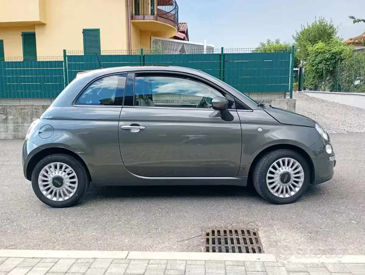Usata Fiat 500 Lounge 69 CV (50 kW) 2013 Grigio Utilitaria