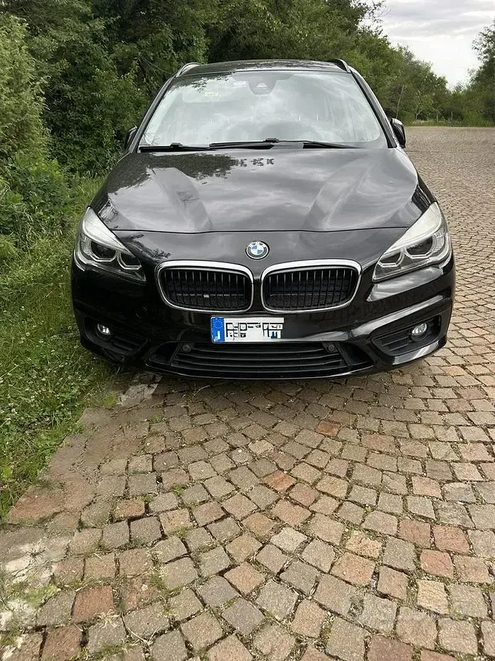 Usata BMW 220 Gran Tourer 190 CV (139 kW) 2016 Nero Monovolume
