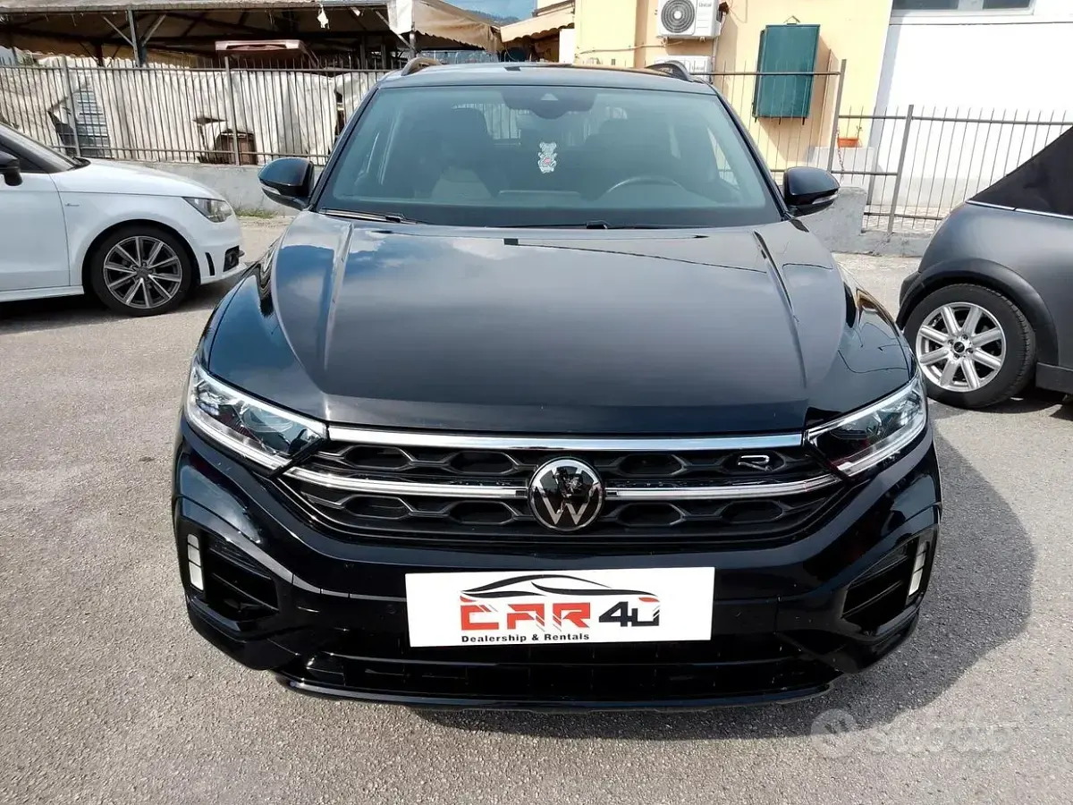 Usata VW T-Roc R 300 CV (220 kW) 2022 Nero SUV