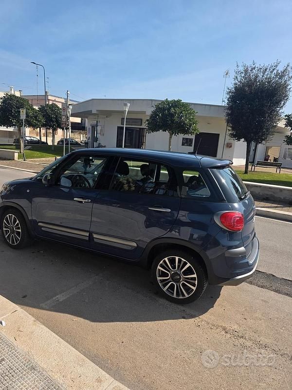 Usata Fiat 500L Cross 95 CV (69 kW) 2017 Blu Monovolume