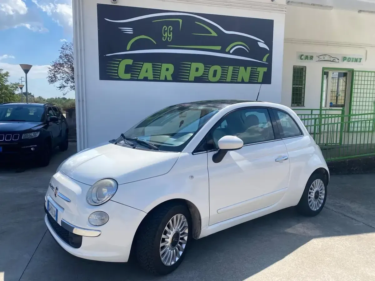 Usata Fiat 500 Lounge 75 CV (55 kW) 2009 Cabrio