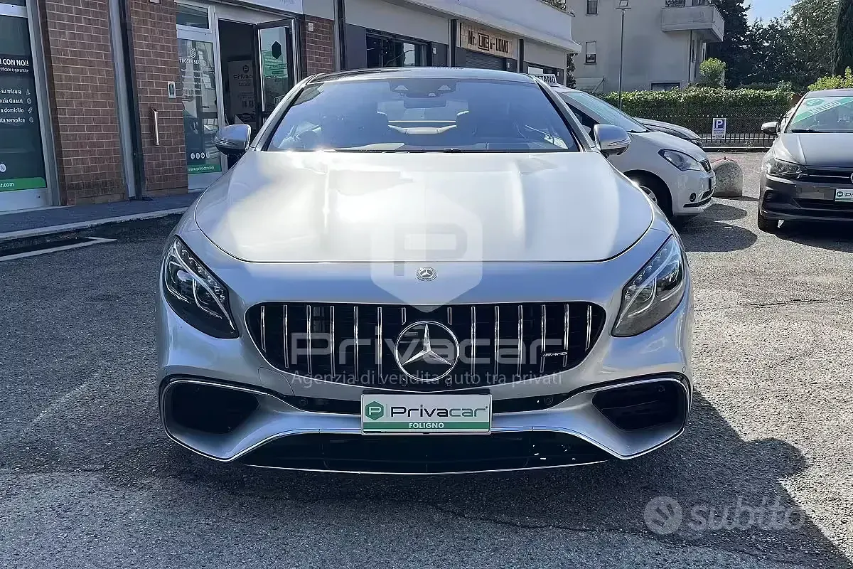 Usata Mercedes S63 AMG AMG 612 CV (450 kW) 2019 Grigio Coupé