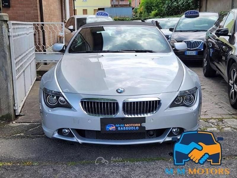Usata BMW 635 Cabriolet 367 CV (269 kW) 2006 Gray Cabrio