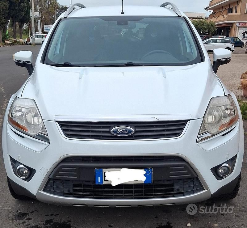 Usata Ford Kuga Titanium 136 CV (100 kW) 2010 Bianco SUV